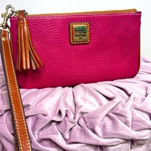 Dooney & Bourke pink Wristlet